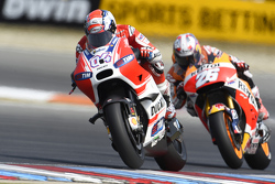 Andrea Dovizioso, Ducati Team et Dani Pedrosa, Repsol Honda Team