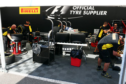 Técnicos da Pirelli