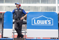 Jimmie Johnson's crew chief Chad Knaus