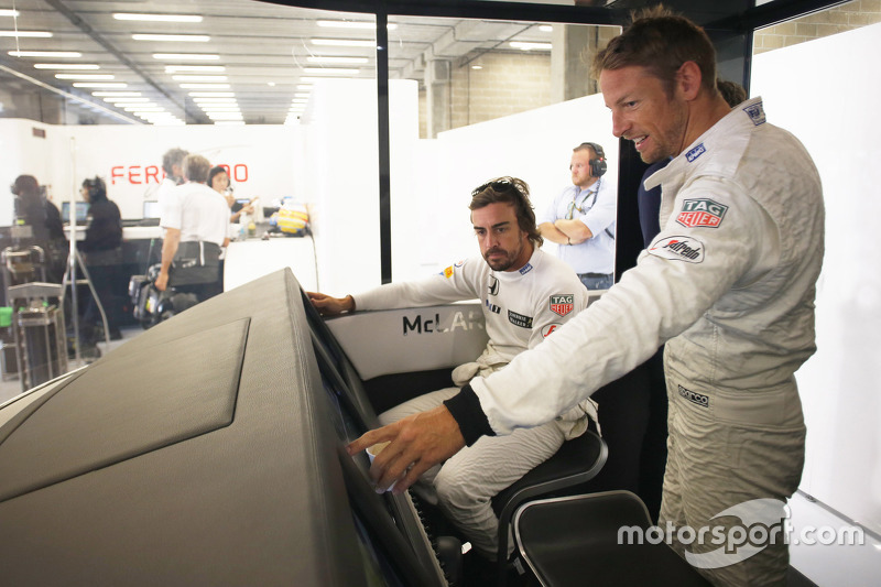 Jenson Button and Fernando Alonso, McLaren MP4-30