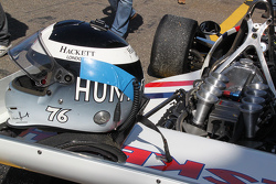 Freddie Hunt in de Hesketh van vader James Hunt