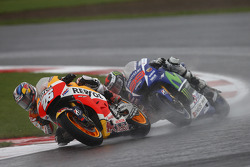Dani Pedrosa, Repsol Honda Team et Jorge Lorenzo, Yamaha Factory Racing