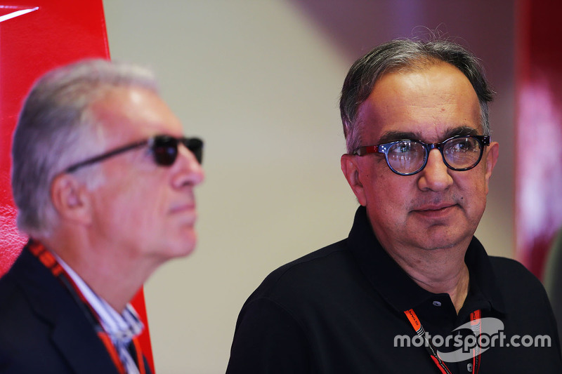 Piero Ferrari, Ferrari vicepresident met Sergio Marchionne, Ferrari president en CEO Fiat Chrysler A