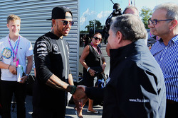 Льюис Хэмилтон, Mercedes AMG F1 и Жан Тодт, FIA President