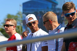 Кими Райкконен, Ferrari, Льюис Хэмилтон, Mercedes AMG F1, Валттери Боттас, Williams и Макс Ферстаппе
