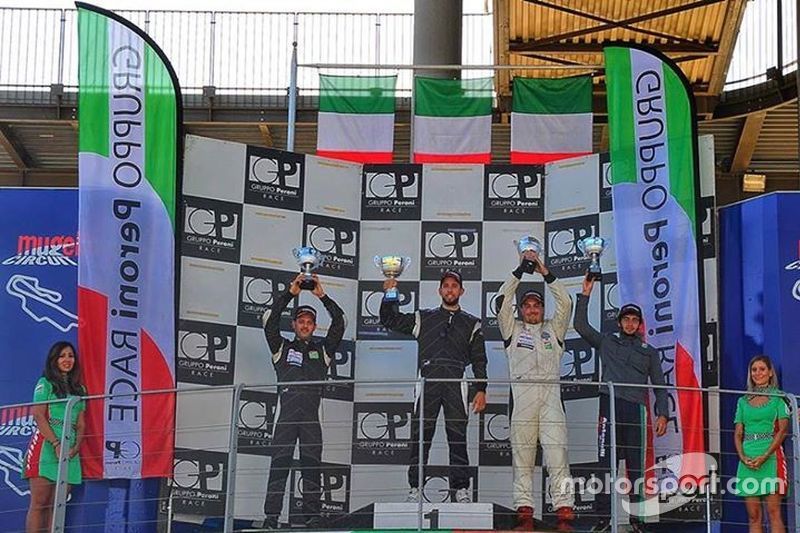 Podio Trofeo MITJET Mugello 2015