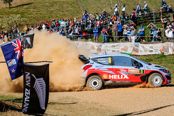 Hayden Paddon et John Kennard, Hyundai i20 WRC, Hyundai Motorsport