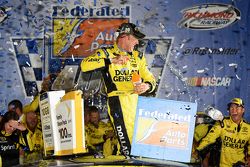 Race winner Matt Kenseth, Joe Gibbs Racing Toyota