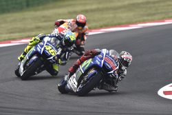 Хорхе Лоренсо и Валентино Росси, Yamaha Factory Racing и Марк Маркес, Repsol Honda Team