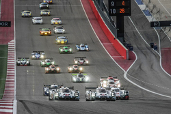Start: #18 Porsche Team Porsche 919 Hybrid: Romain Dumas, Neel Jani, Marc Lieb