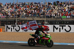 El Campeón del Mundo de Superbike 2015 Jonathan Rea, Kawasaki