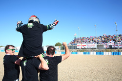 El Campeón del Mundo de Superbike 2015 Jonathan Rea, Kawasaki