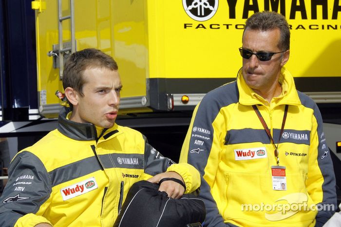 Hervé Poncharal y Sylvain Guintoli