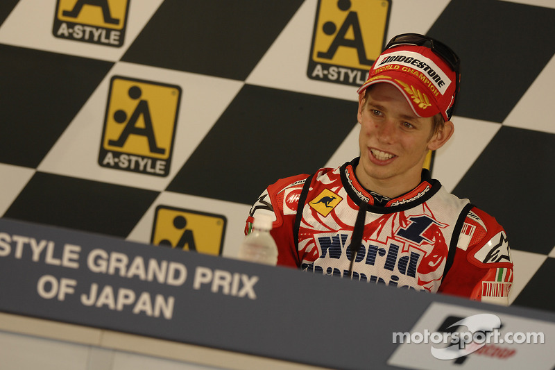 Післягоночна прес-конференція: чемпіон MotoGP Кейсі Стоунер