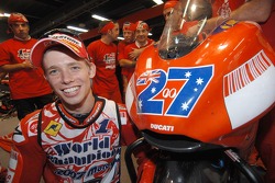 Святкування чемпіона MotoGP 2007 Кейсі Стоунера