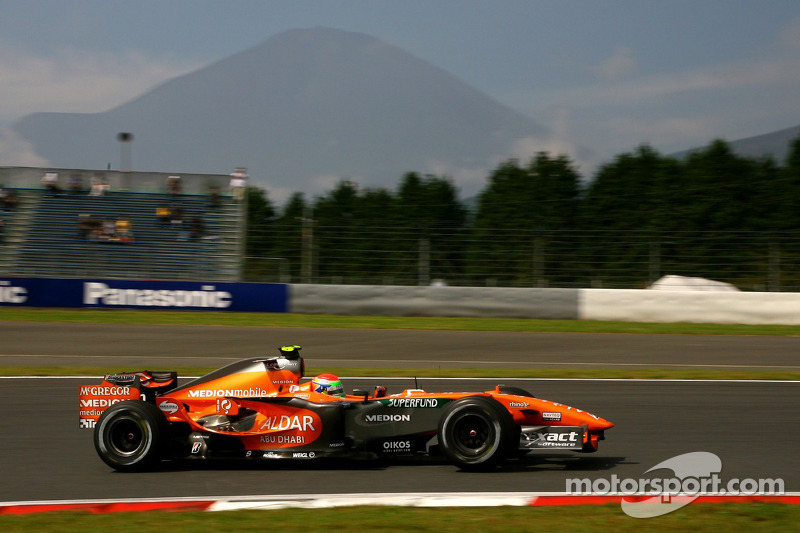 Sakon Yamamoto, Spyker F1 Team, F8-VII