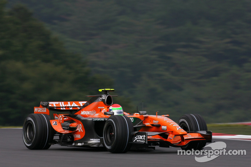 #21: Sakon Yamamoto, Spyker F1 Team, Spyker F8-VII