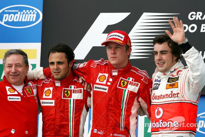 51- Fernando Alonso, 3º en el GP de Brasil 2007 con McLaren