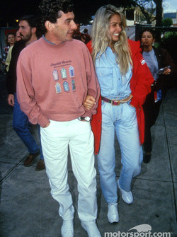 Ayrton Senna e Adriane Galisteu