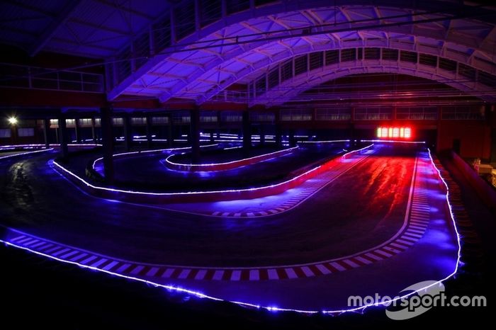 Pista do Speedland iluminada por LEDs