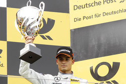 Podium: third place Pascal Wehrlein, HWA AG Mercedes-AMG