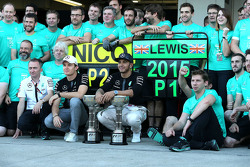 Race winner Lewis Hamilton, Mercedes AMG F1 Team, Nico Rosberg, Mercedes AMG F1 Team