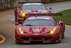 #62 Risi Competizione Ferrari F458: Pierre Kaffer, Giancarlo Fisichella, Toni Vilander