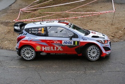 Daniel Sordo et Marc Marti, Hyundai i20 WRC, Hyundai Motorsport