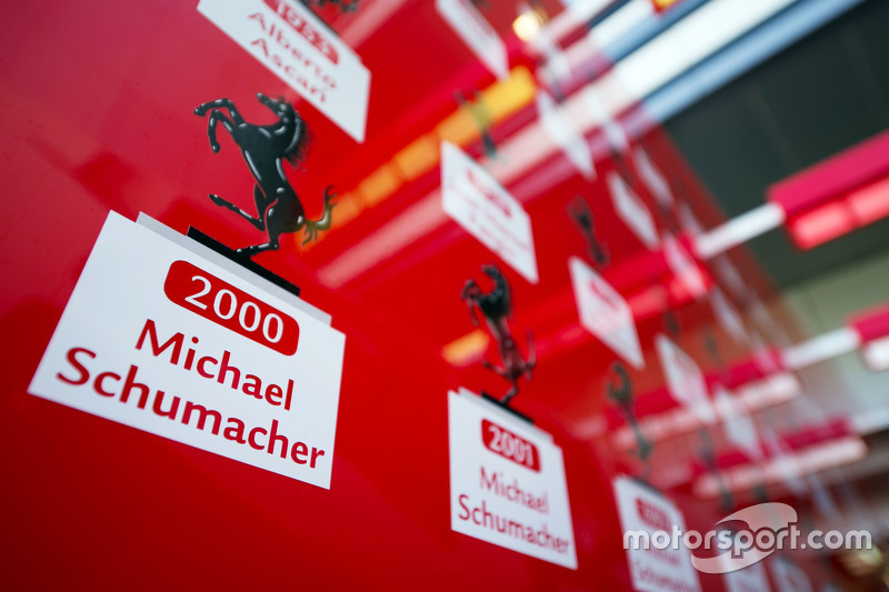 Lista de campeões da Ferrari com Michael Schumacher