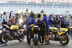 Valentino Rossi, Katsuyuki Nakasuga, Jorge Lorenzo, Yamaha Factory Racing