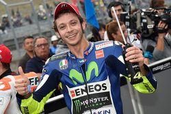 Calificación: segundo puesto Valentino Rossi, Yamaha Factory Racing