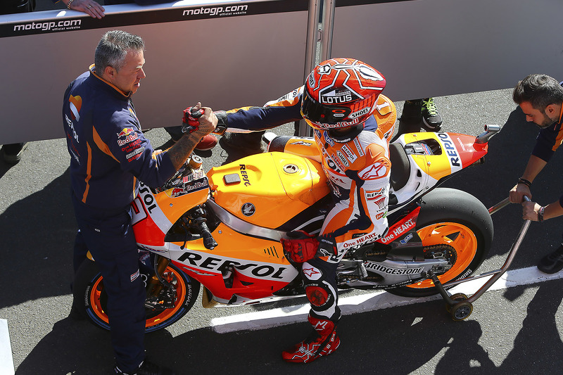 Ganador de la pole, Marc Márquez, Repsol Honda Team