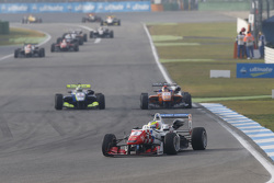 Jake Dennis, Prema Powerteam Dallara Mercedes-Benz and Alessio Lorandi, Van Amersfoort Racing Dallar