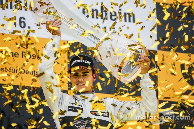 Championship podium: Pascal Wehrlein, HWA AG Mercedes-AMG C63 DTM 