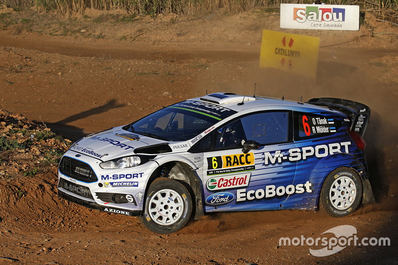 Ott Tanak e Molder Raigo, M-Sport Ford Fiesta WRC