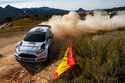 Отт Тянак и Мольдер Райго, M-Sport Ford Fiesta WRC