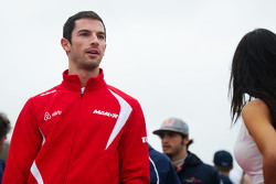 Alexander Rossi, Manor Marussia F1 Team on the drivers parade