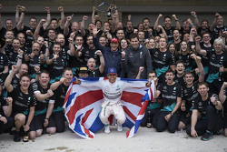 Winnaar en wereldkampioen Lewis Hamilton, Mercedes AMG F1 W06