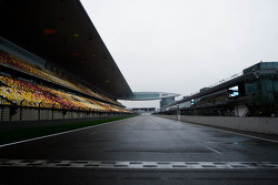 La grille de départ du Shanghai International Circuit