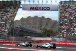 Lewis Hamilton, Mercedes AMG F1 W06 y Nico Rosberg, Mercedes AMG F1 W06