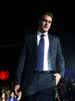 Stoffel Vandoorne, McLaren test- en reserverijder op de Amber Lounge Fashion Show