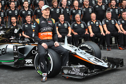 Нико Хюлькенберг, Sahara Force India F1 - командное фото