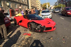 LaFerrari crash in Boedapest