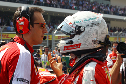 Себастьян Феттель, Ferrari на стартовой решетке