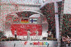 Podium: Lewis Hamilton, Mercedes AMG F1
