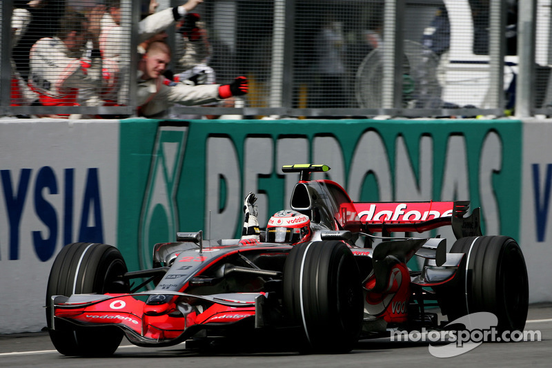 Third place Heikki Kovalainen