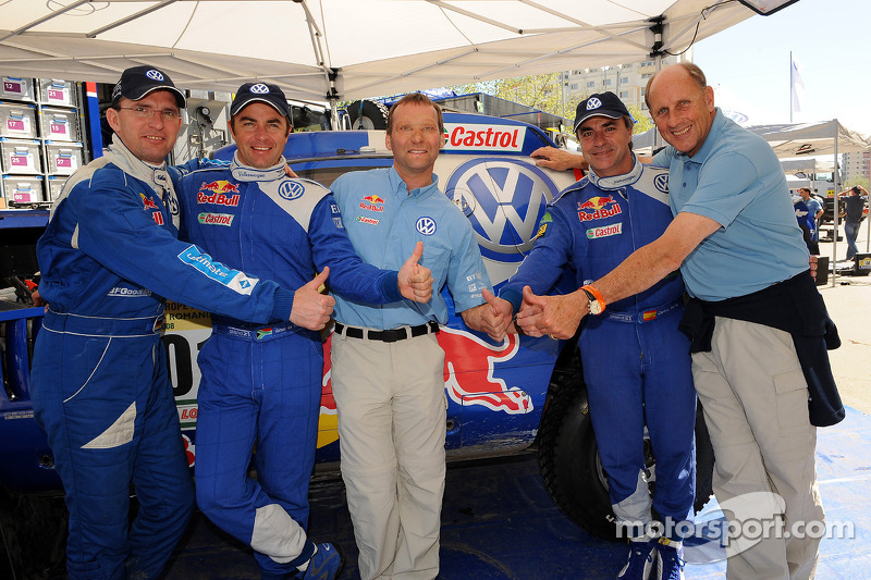 Dieter Depping, Giniel de Villiers, Kris Nissen, Carlos Sainz, Hans Stuck