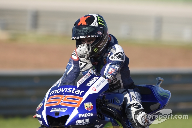 Winnaar en wereldkampioen MotoGP 2015 Jorge Lorenzo, Yamaha Factory Racing