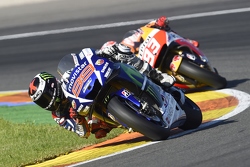 Jorge Lorenzo, Yamaha Factory Racing and Marc Marquez, Repsol Honda Team