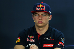 Макс Ферстаппен, Scuderia Toro Rosso на пресс-конференции FIA